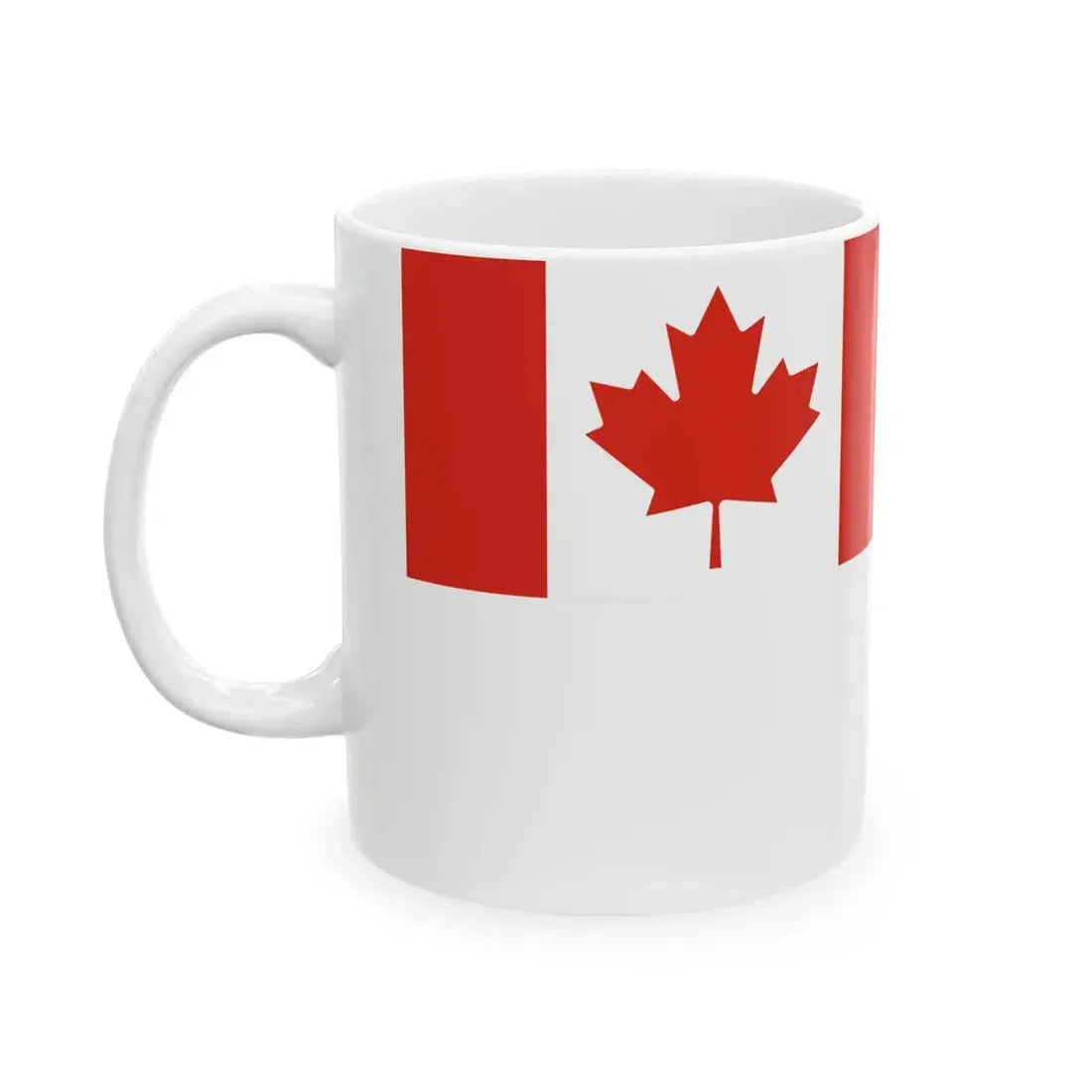 Naval Jack of Canada 1968-2013 (Canada) White Coffee Mug - Go Mug Yourself