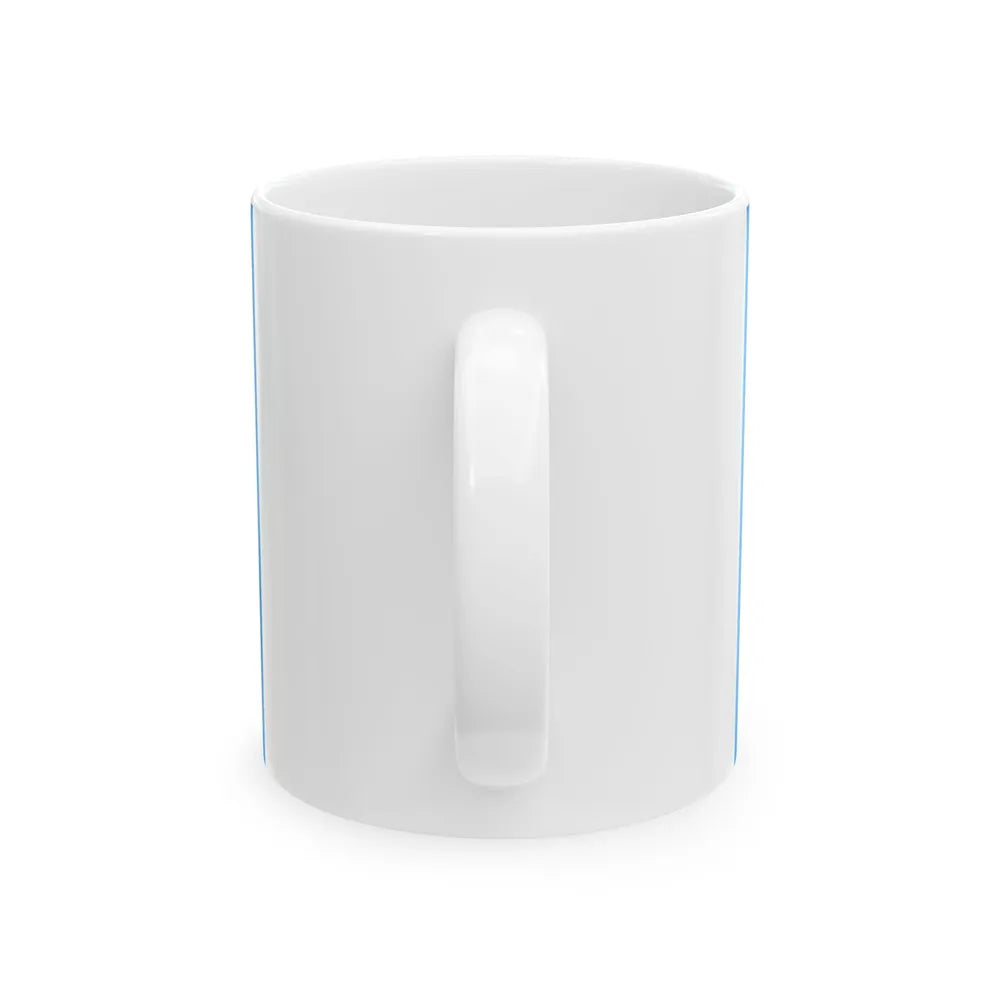 Naval jack of Colombia (Colombia) White Coffee Mug - Go Mug Yourself