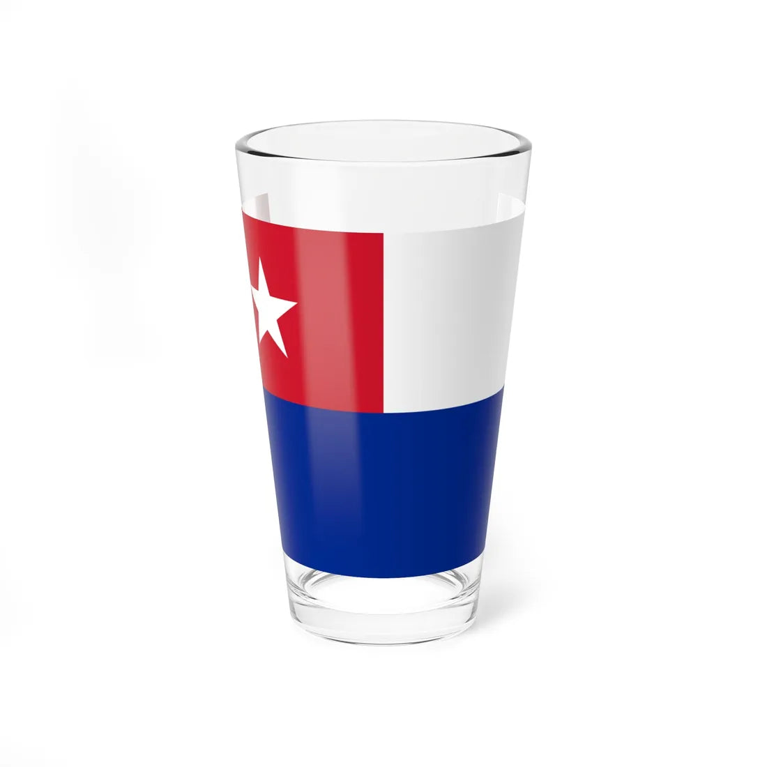 Naval jack of Cuba (Cuba) Pint Glass 16oz 16oz - Go Mug Yourself