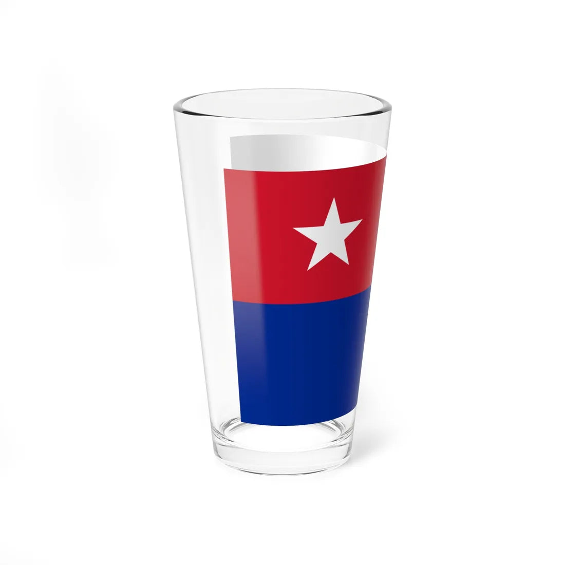 Naval jack of Cuba (Cuba) Pint Glass 16oz - Go Mug Yourself