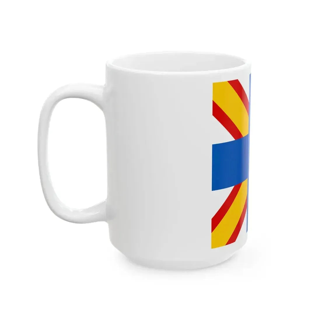 Naval Jack of Finland 1919 (Finland) White Coffee Mug - Go Mug Yourself
