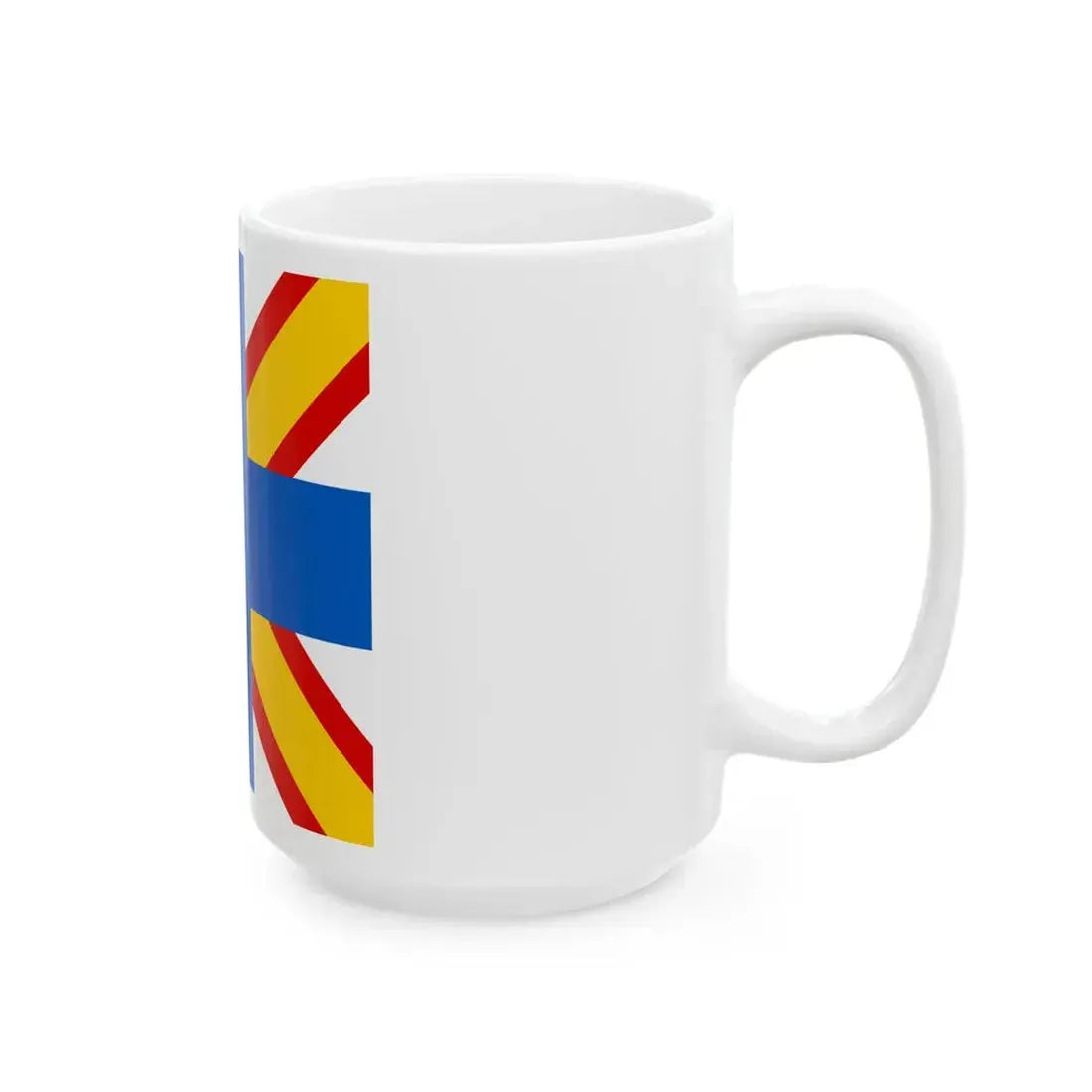 Naval Jack of Finland 1919 (Finland) White Coffee Mug - Go Mug Yourself