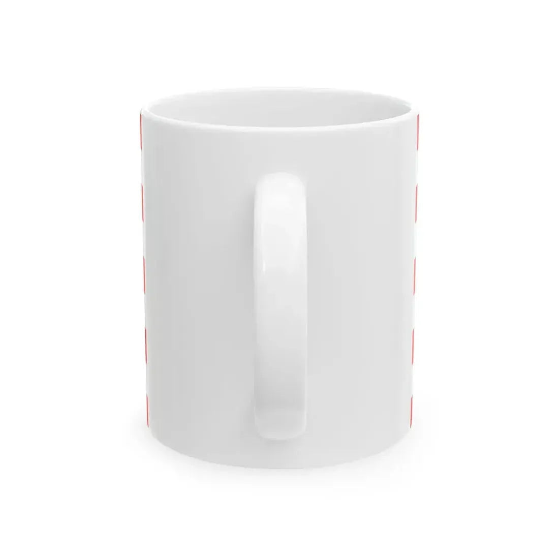 Naval Jack of Indonesia (Indonesia) White Coffee Mug - Go Mug Yourself