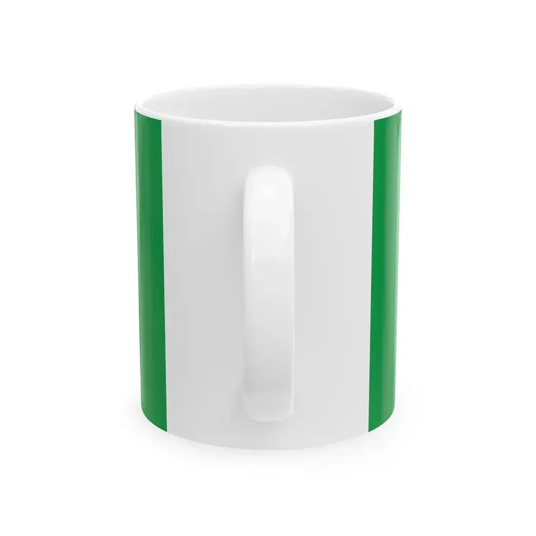 Naval jack of Ireland (Ireland) White Coffee Mug - Go Mug Yourself