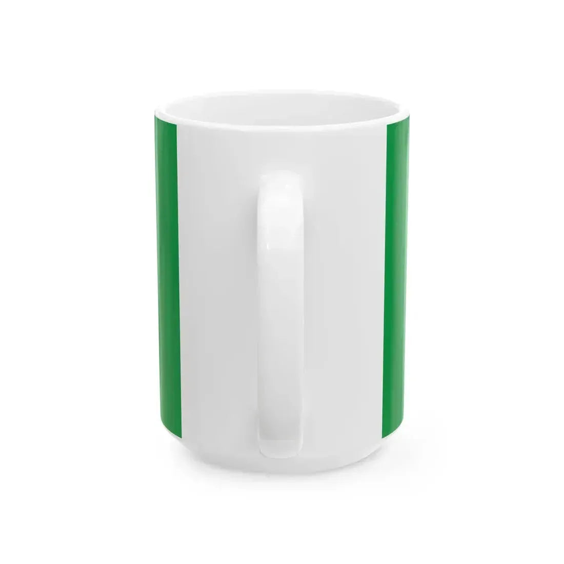 Naval jack of Ireland (Ireland) White Coffee Mug - Go Mug Yourself