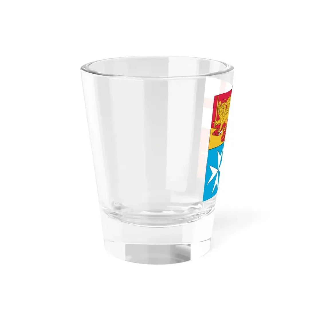 Naval jack of Italy (Italy) Shot Glass 1.5oz - Go Mug Yourself