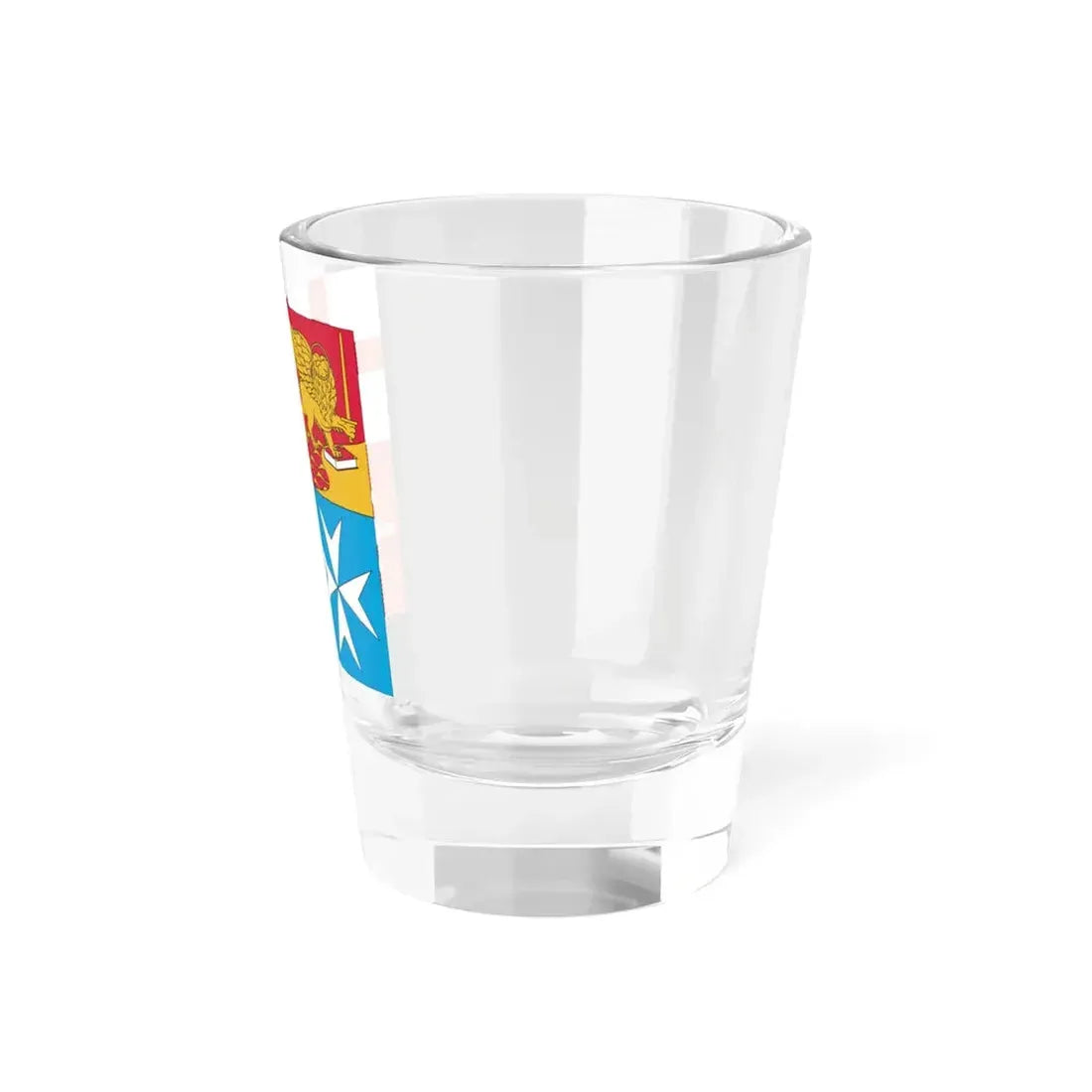 Naval Jack of Italy verso (Italy) Shot Glass 1.5oz - Go Mug Yourself