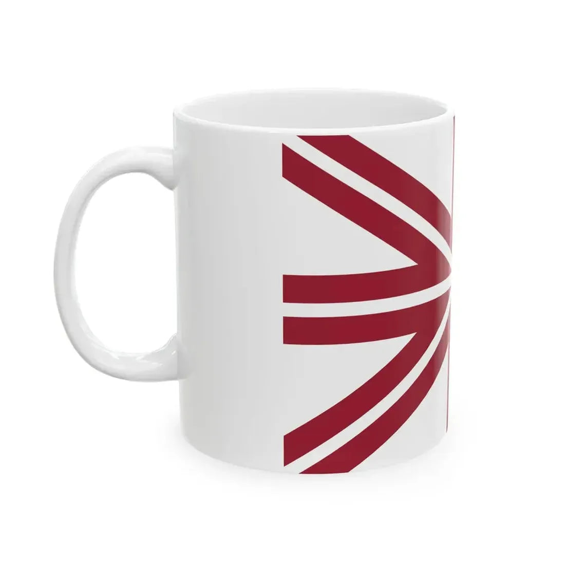 Naval jack of Latvia (Latvia) White Coffee Mug - Go Mug Yourself