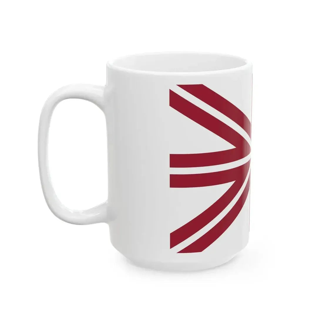 Naval jack of Latvia (Latvia) White Coffee Mug - Go Mug Yourself