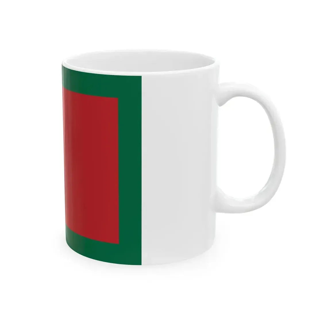 Naval Jack of Lithuania 1927-1940 (Lithuania) White Coffee Mug - Go Mug Yourself