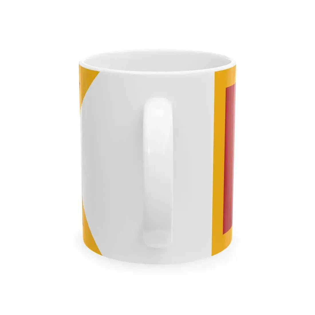 Naval Jack of Morocco (Morocco) White Coffee Mug - Go Mug Yourself