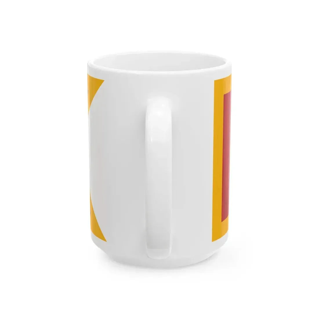Naval Jack of Morocco (Morocco) White Coffee Mug - Go Mug Yourself