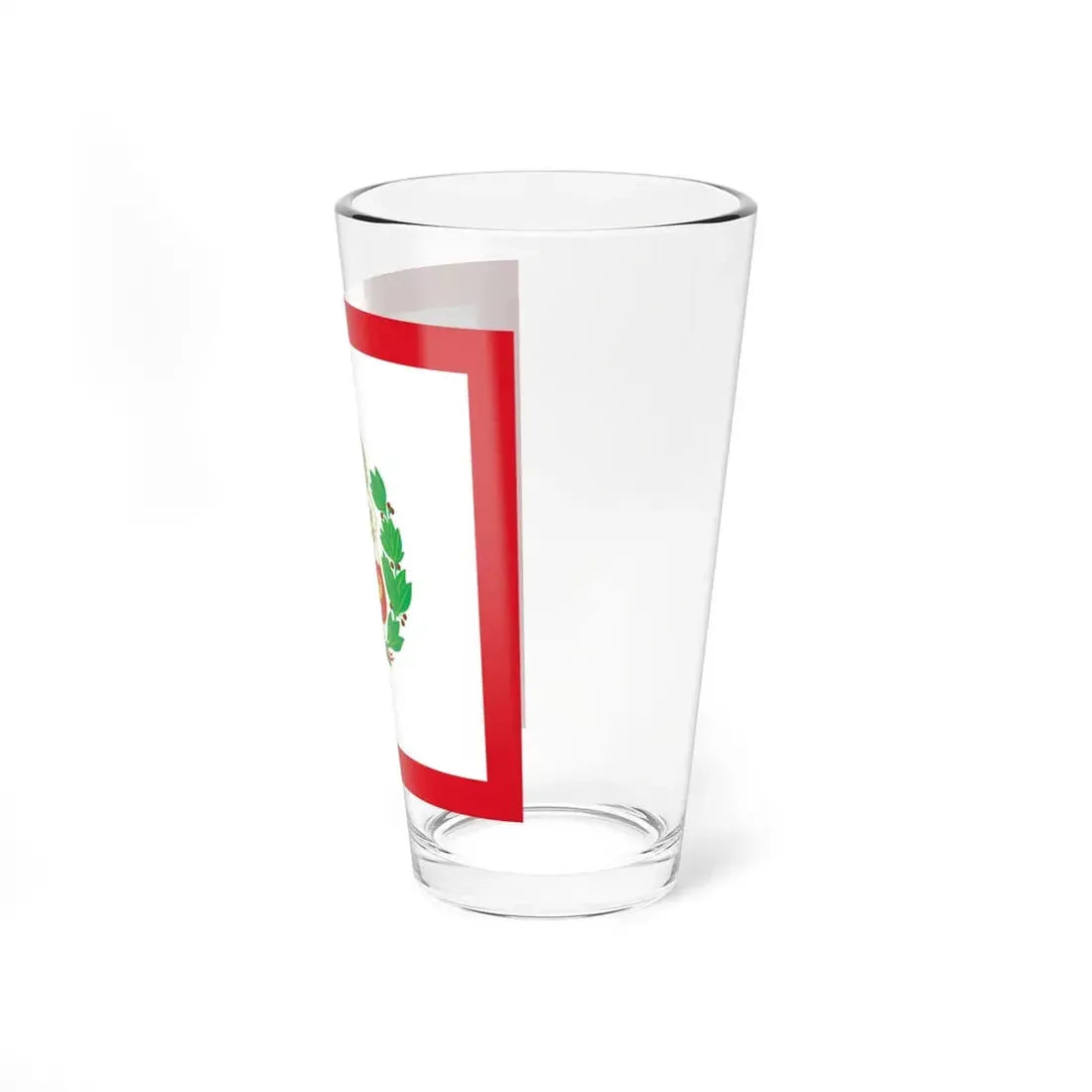 Naval Jack of Peru (Peru) Pint Glass 16oz - Go Mug Yourself