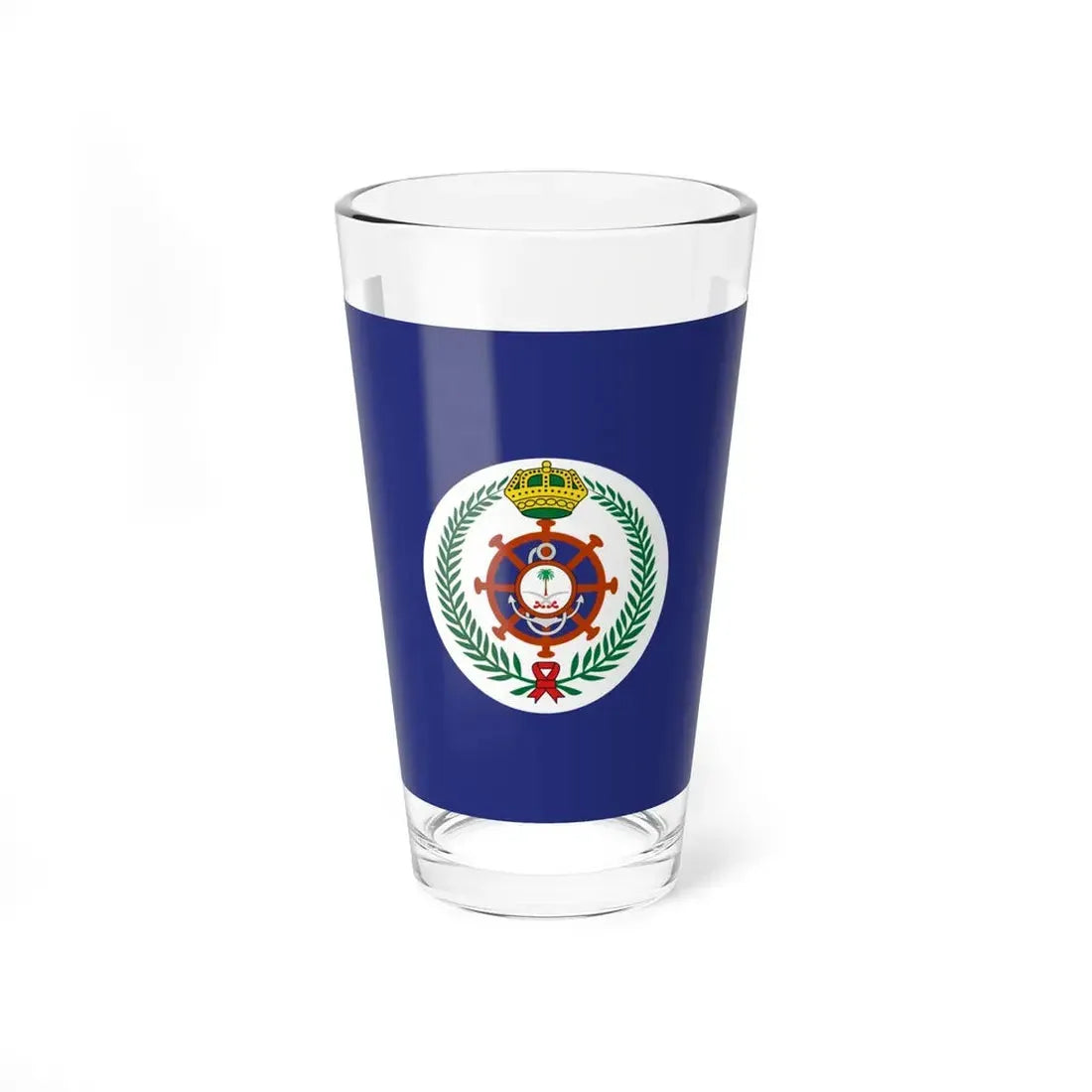 Naval Jack of Saudi Arabia (Saudi Arabia) Pint Glass 16oz 16oz - Go Mug Yourself