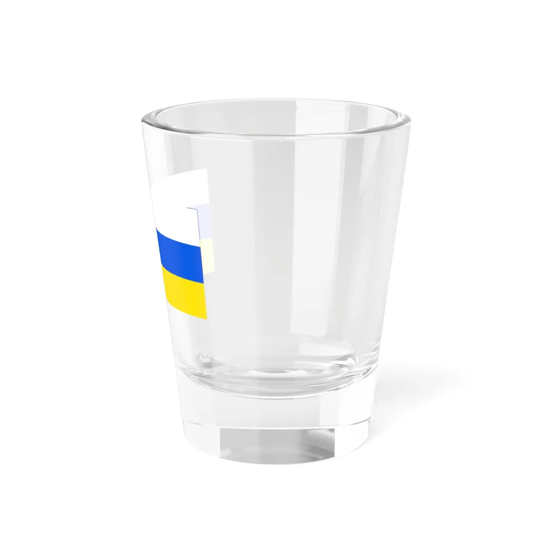 Naval jack of Slovenia (Slovenia) Shot Glass 1.5oz - Go Mug Yourself