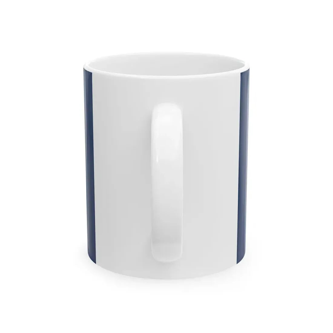Naval Jack of the Dominican Republic (Dominica) White Coffee Mug - Go Mug Yourself
