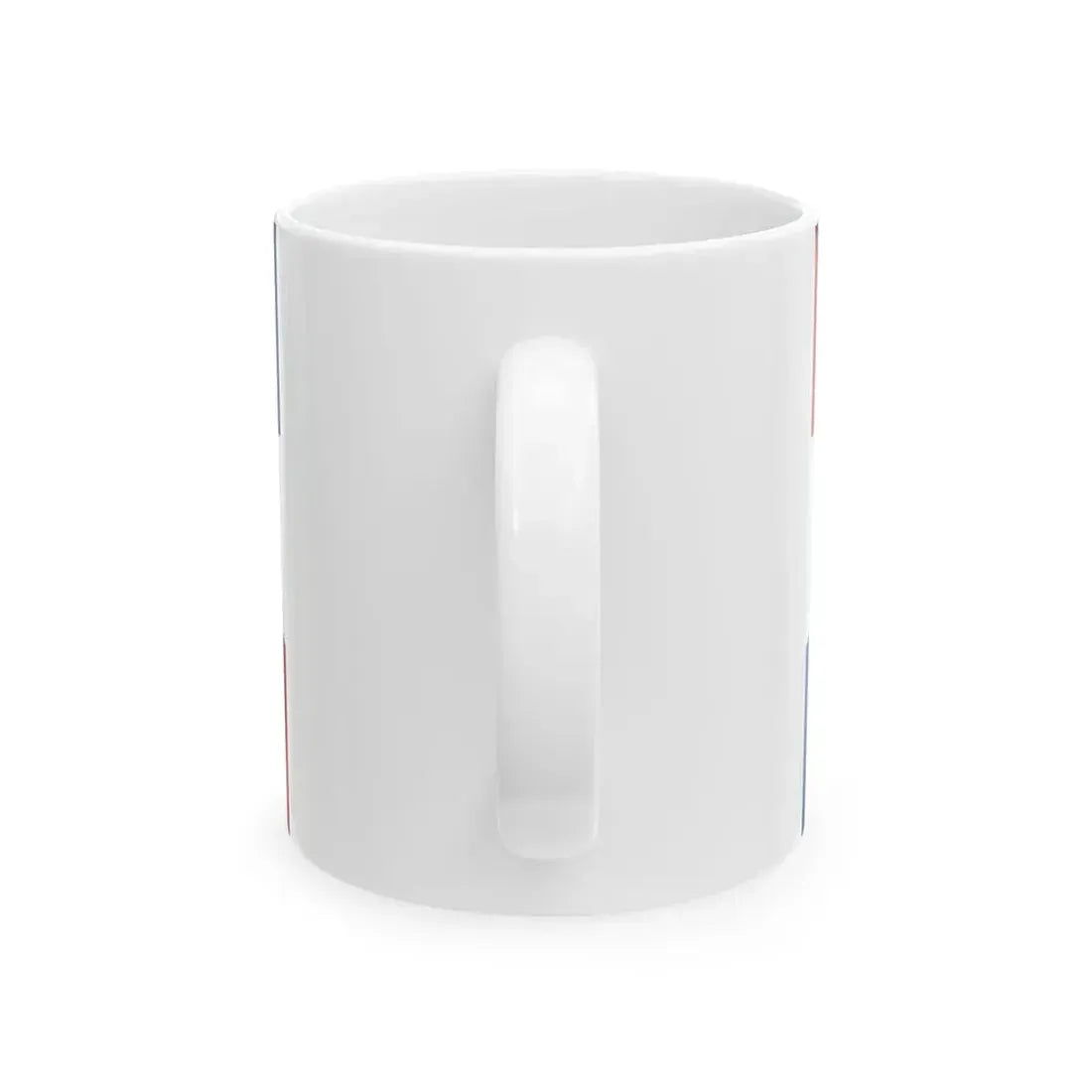 Naval Jack of the Netherlands (Netherlands) White Coffee Mug - Go Mug Yourself