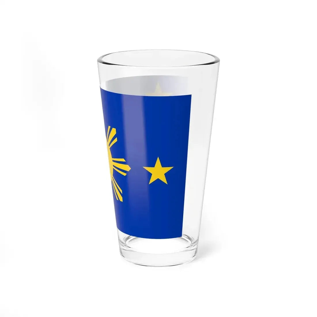 Naval Jack of the Philippines (Philippines) Pint Glass 16oz - Go Mug Yourself