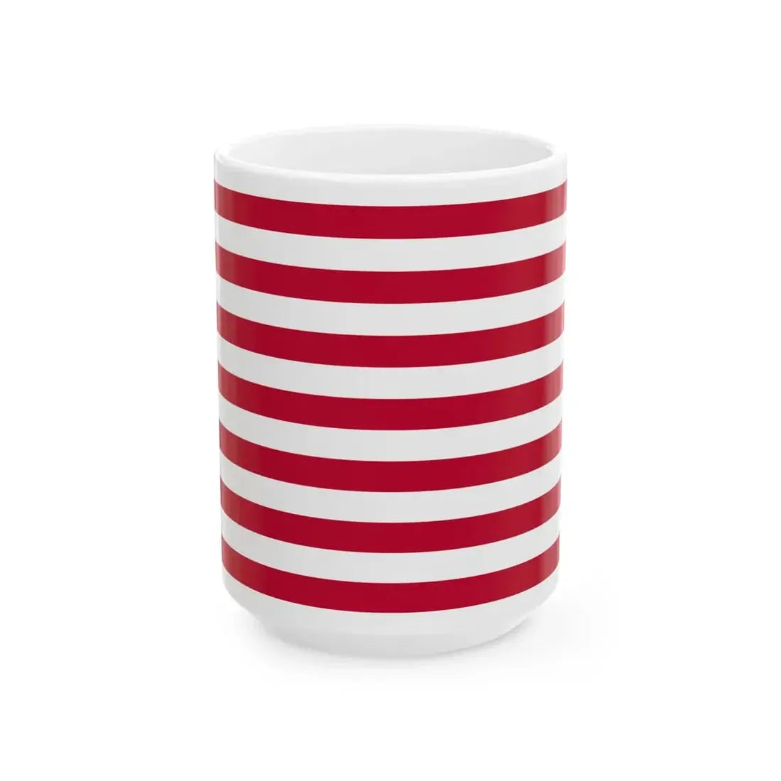 Naval jack of the United States 1776-1777 (United States) White Coffee Mug 15oz - Go Mug Yourself
