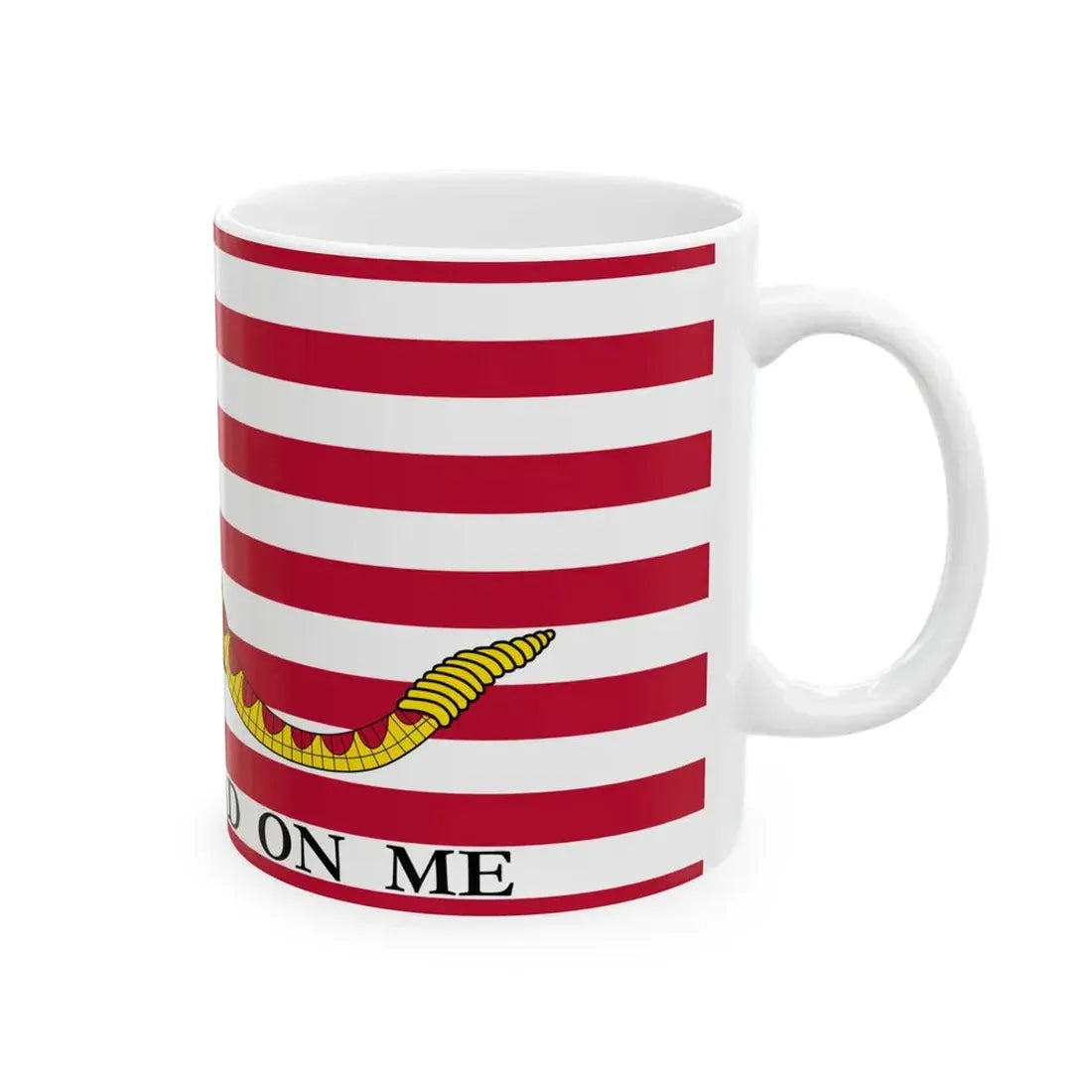 Naval jack of the United States 2002-2019 (United States) White Coffee Mug - Go Mug Yourself