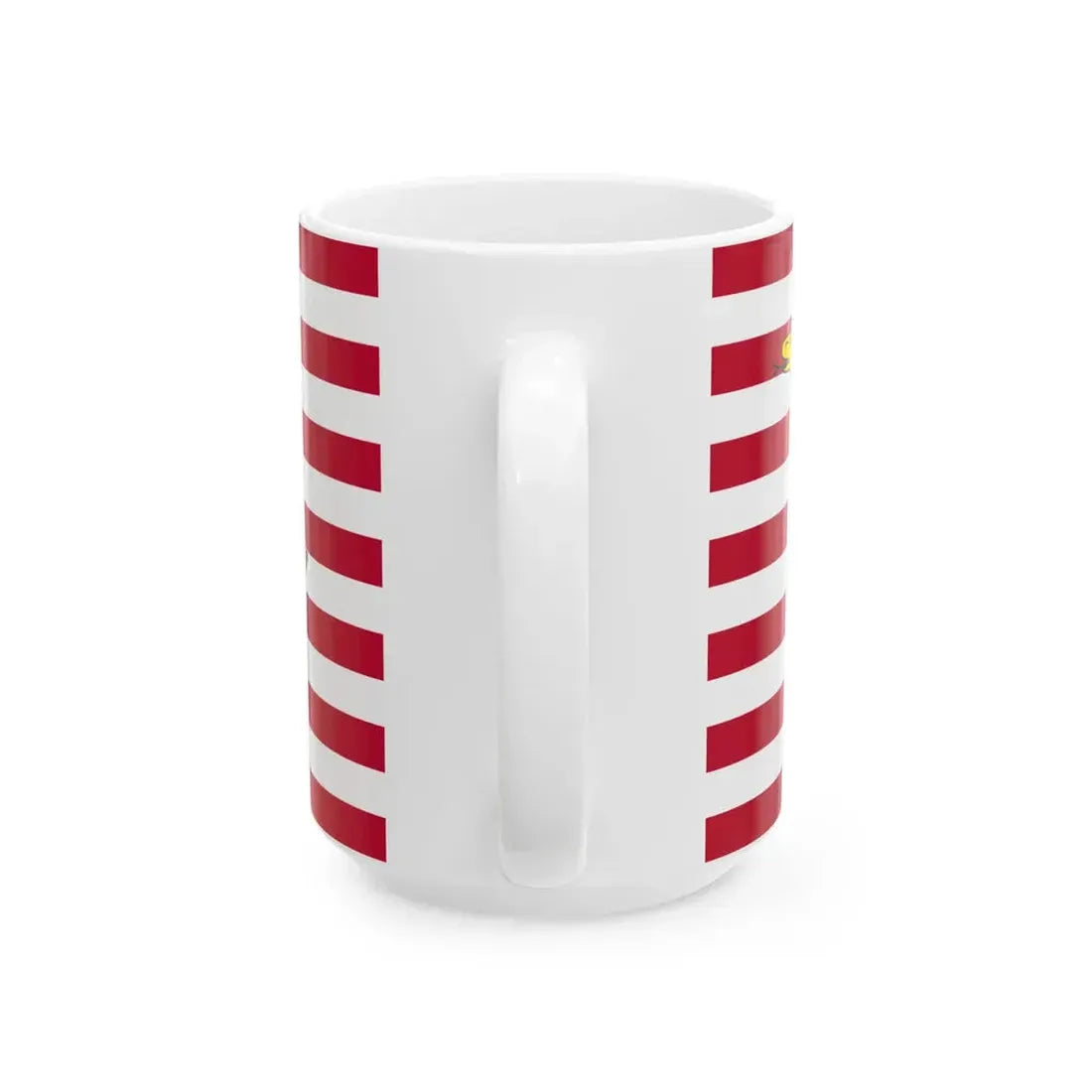 Naval jack of the United States 2002-2019 (United States) White Coffee Mug - Go Mug Yourself