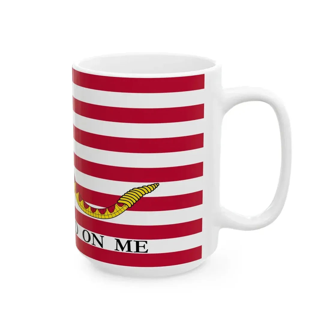 Naval jack of the United States 2002-2019 (United States) White Coffee Mug - Go Mug Yourself
