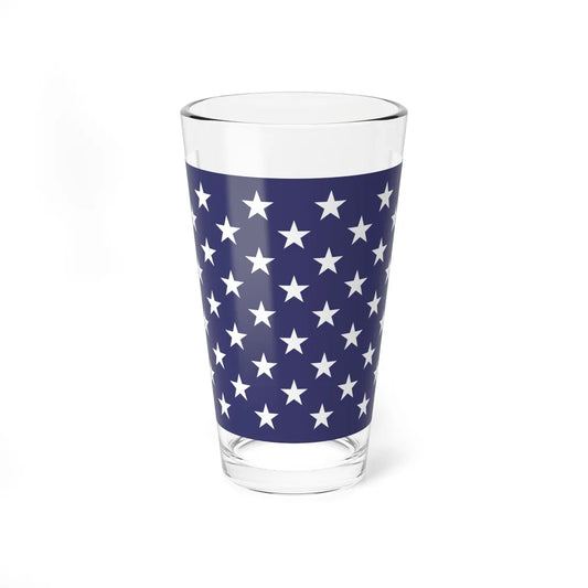 Naval jack of the United States (United States) Pint Glass 16oz 16oz - Go Mug Yourself