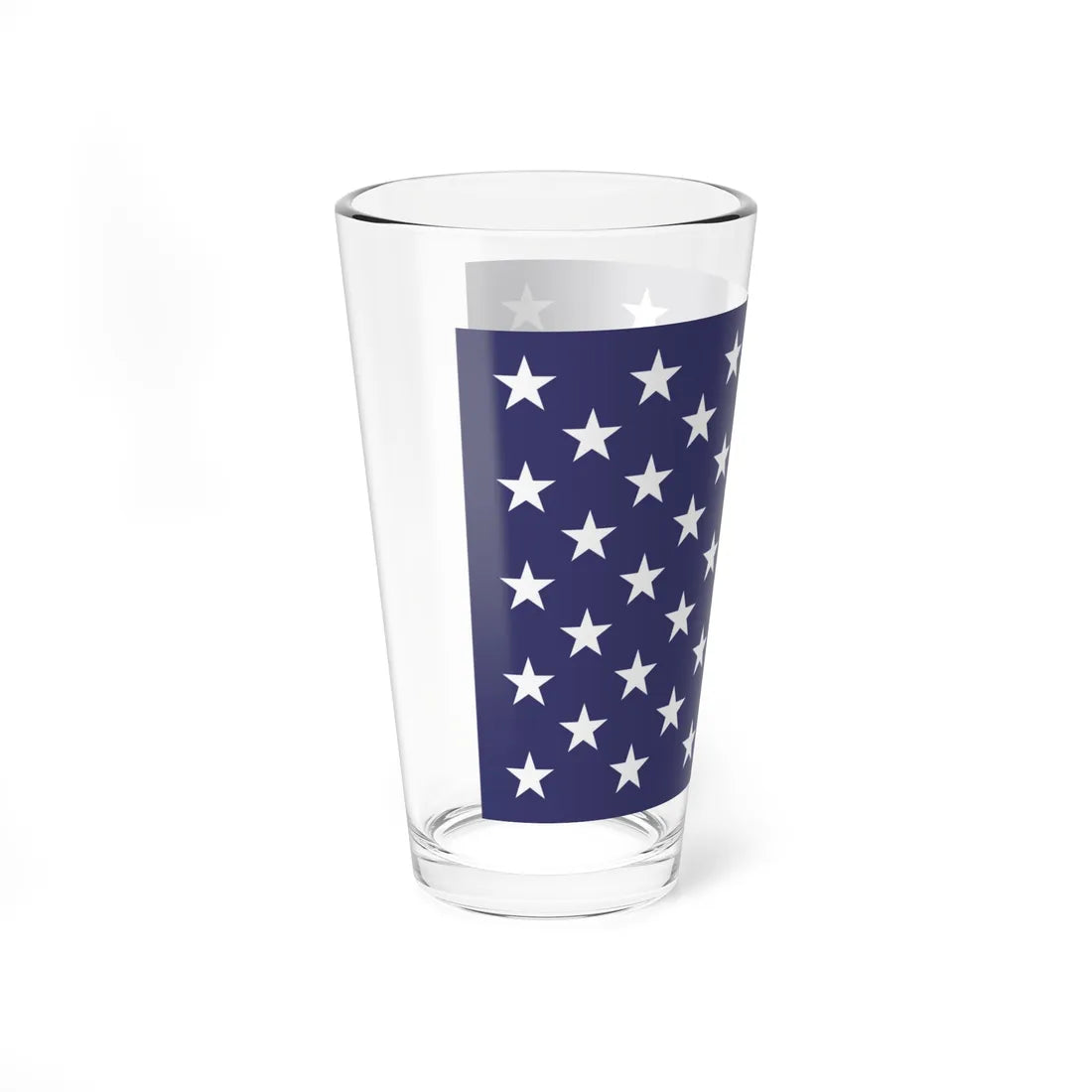 Naval jack of the United States (United States) Pint Glass 16oz - Go Mug Yourself