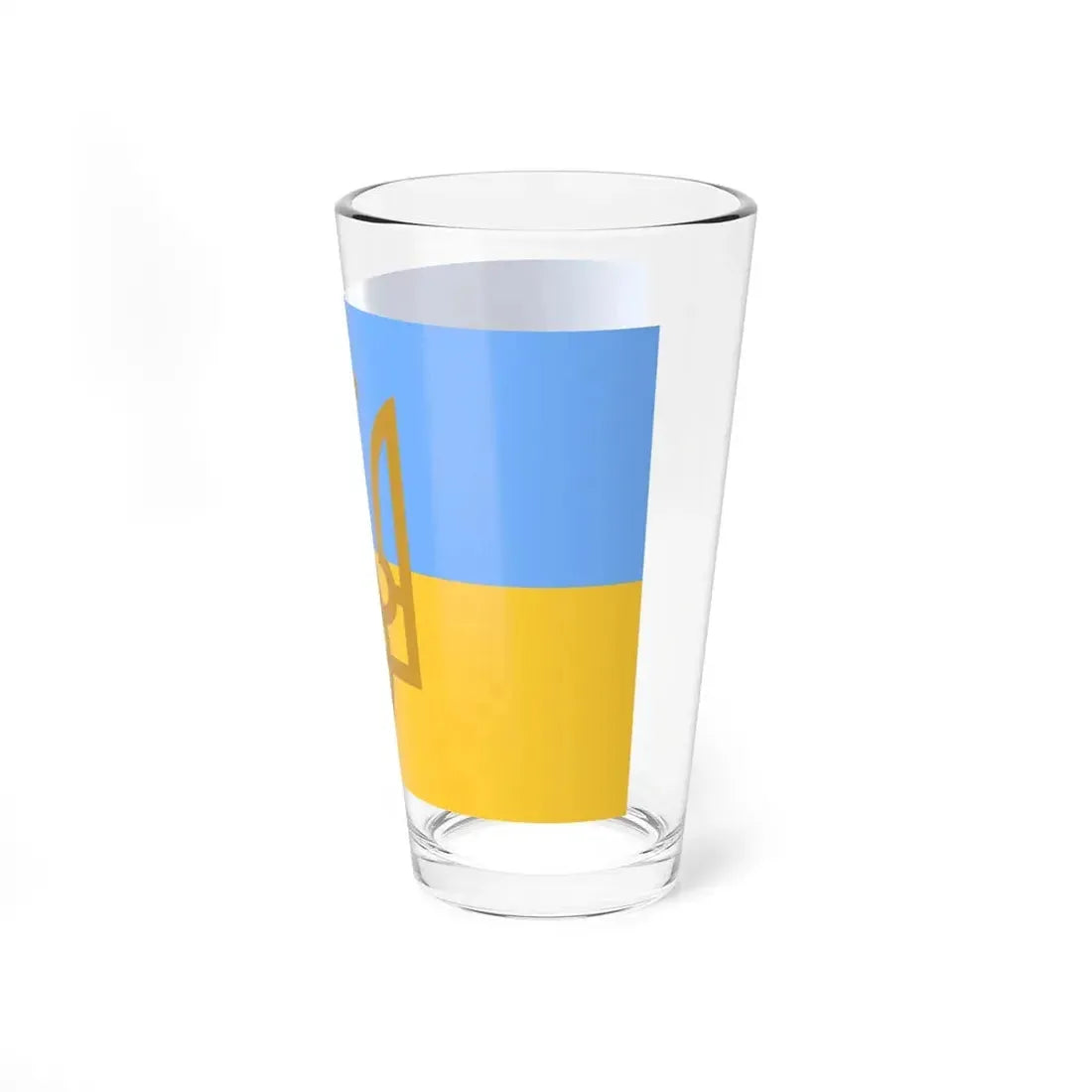 Naval Jack of Ukraine 1918-1921 (Ukraine) Pint Glass 16oz - Go Mug Yourself