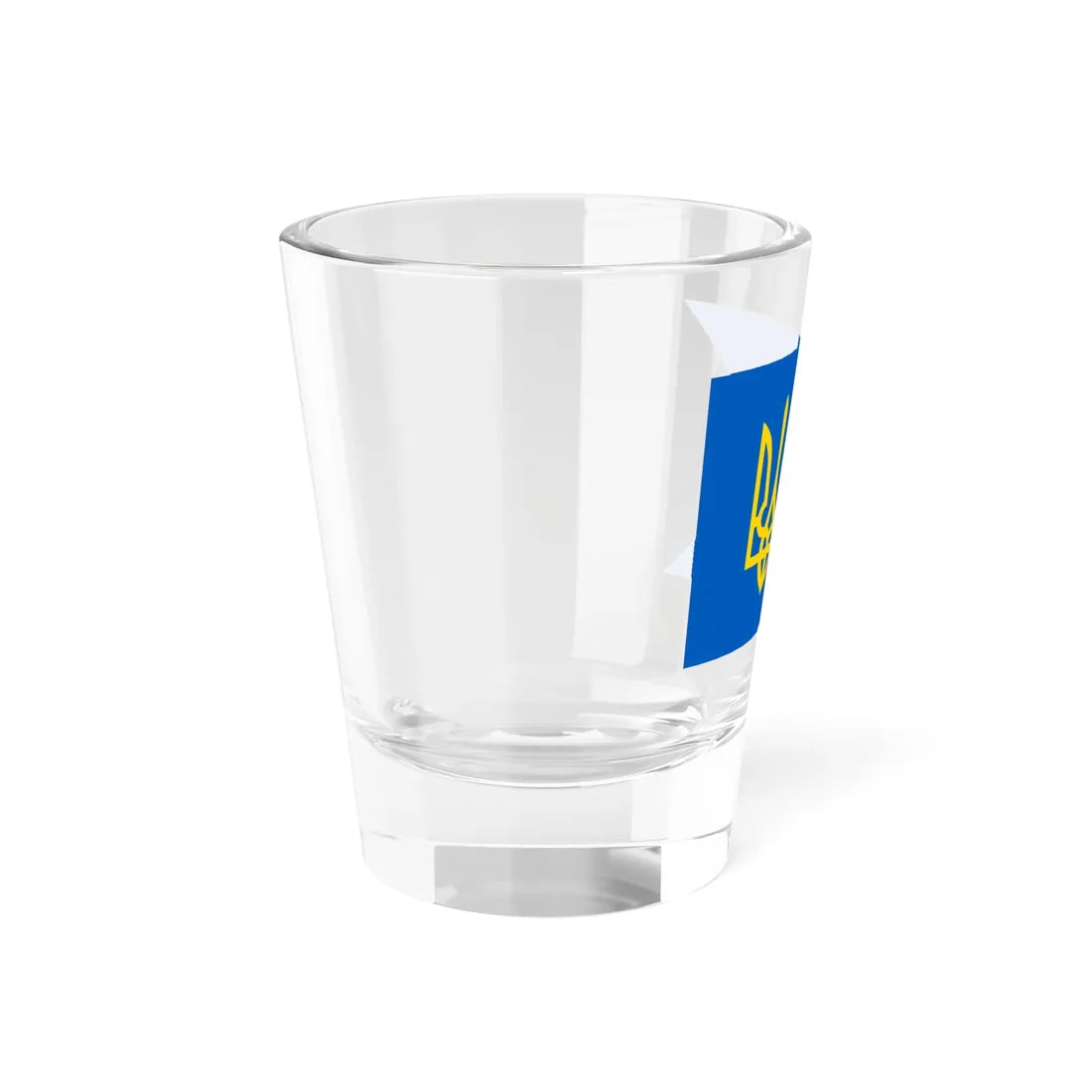 Naval Jack of Ukraine 1993 (Ukraine) Shot Glass 1.5oz - Go Mug Yourself