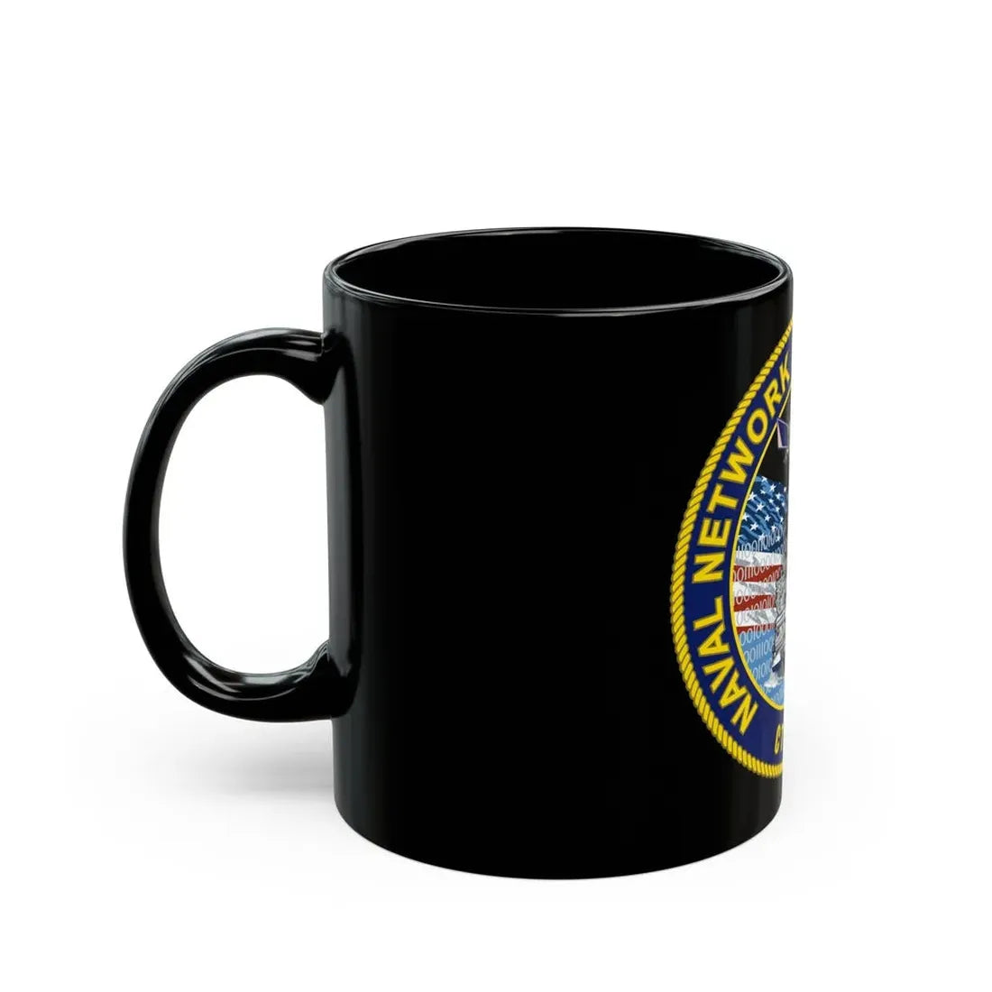 Naval Network Warfare Command CFT 1010 (U.S. Navy) Black Coffee Mug - Go Mug Yourself