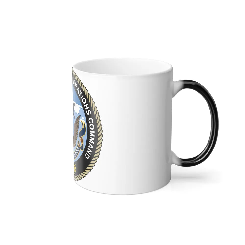 Naval Oceangraphy Operations Command (U.S. Navy) Color Changing Mug 11oz-Go Mug Yourself
