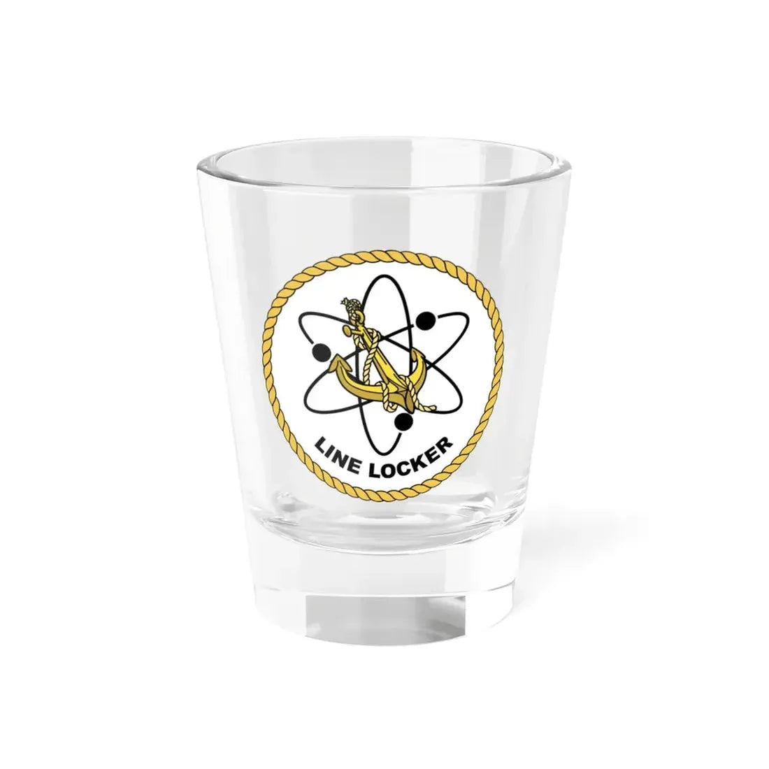 Naval Reactors Line Locker (U.S. Navy) Shot Glass 1.5oz 1.5oz - Go Mug Yourself