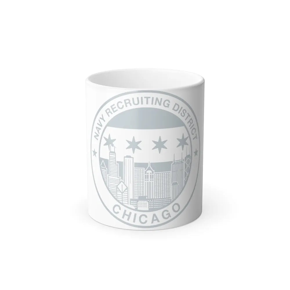 Naval Recruiting District Chicago (U.S. Navy) Color Changing Mug 11oz-11oz-Go Mug Yourself
