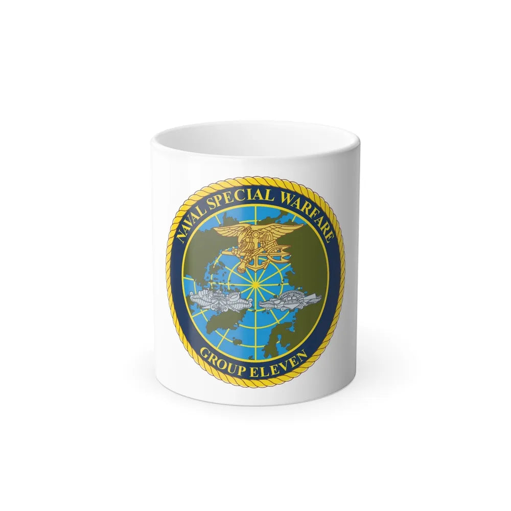 Naval Special Warfare Group 11 (U.S. Navy) Color Changing Mug 11oz-11oz-Go Mug Yourself