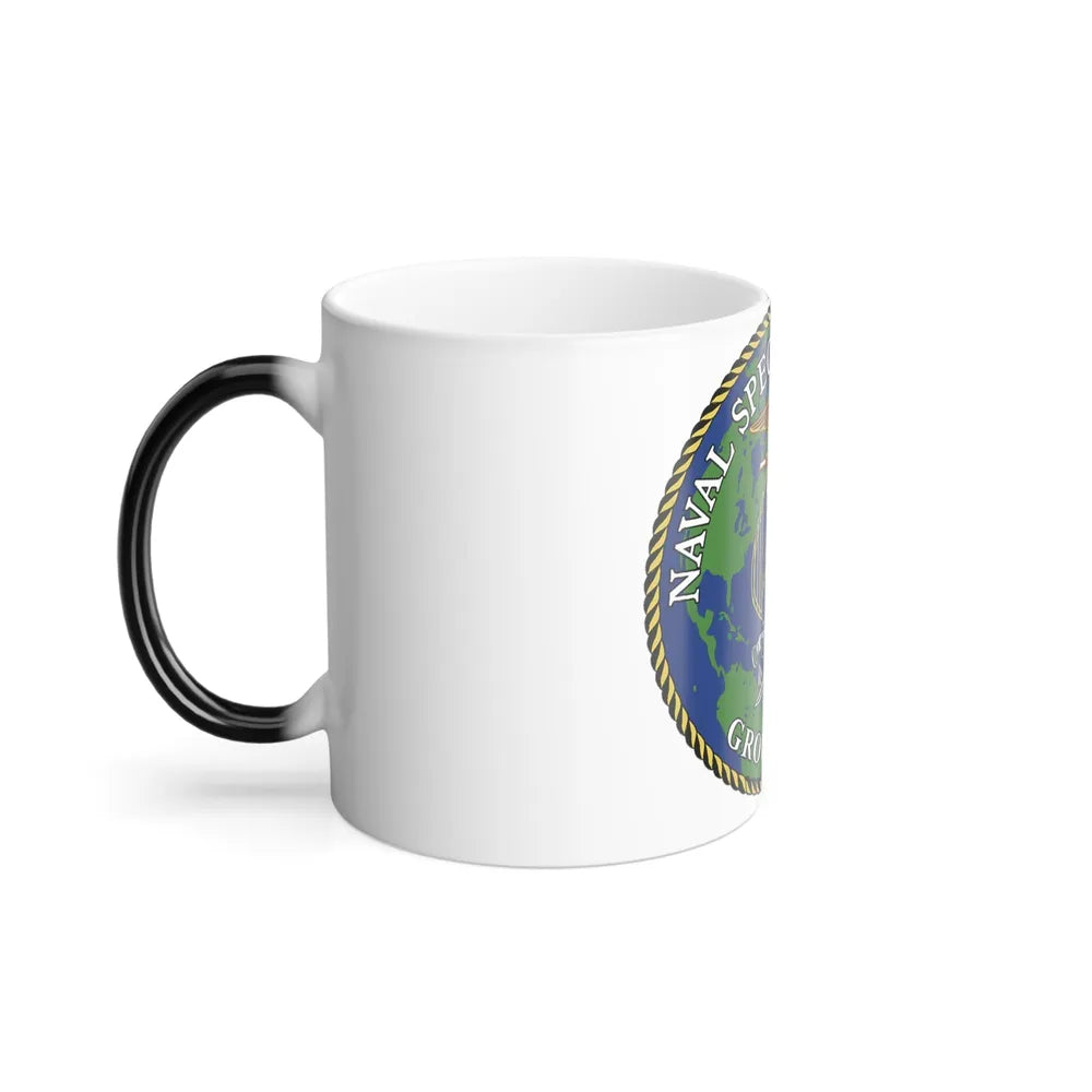 Naval Special Warfare Group 4 (U.S. Navy) Color Changing Mug 11oz-Go Mug Yourself