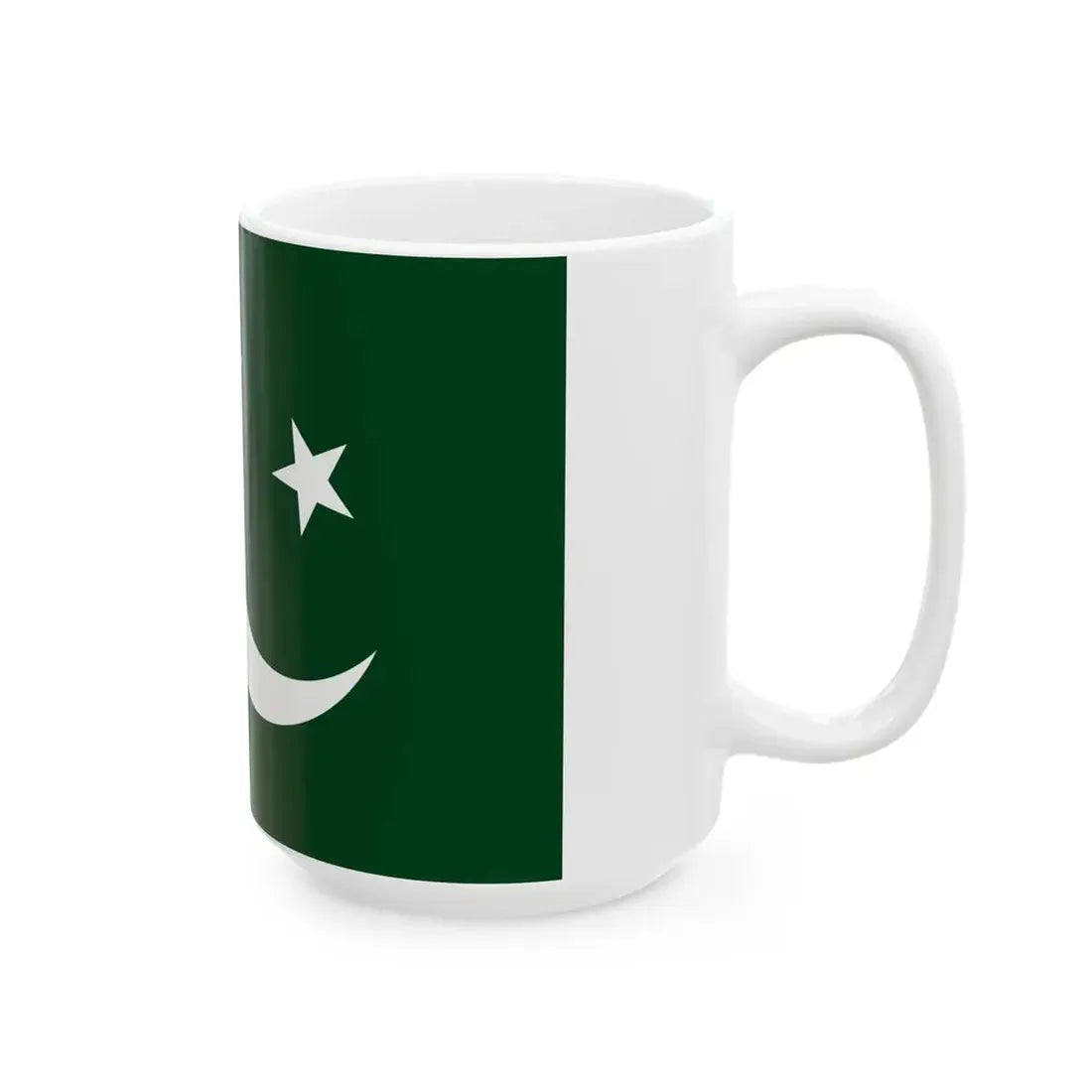 Naval Standard of Pakistan (Pakistan) White Coffee Mug - Go Mug Yourself