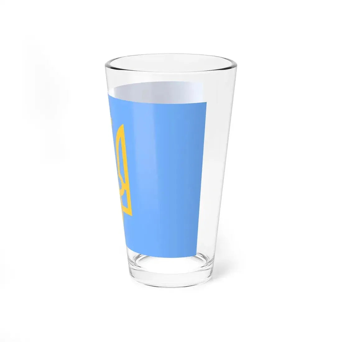 Naval Standard of the Hetman of Ukraine (Ukraine) Pint Glass 16oz - Go Mug Yourself