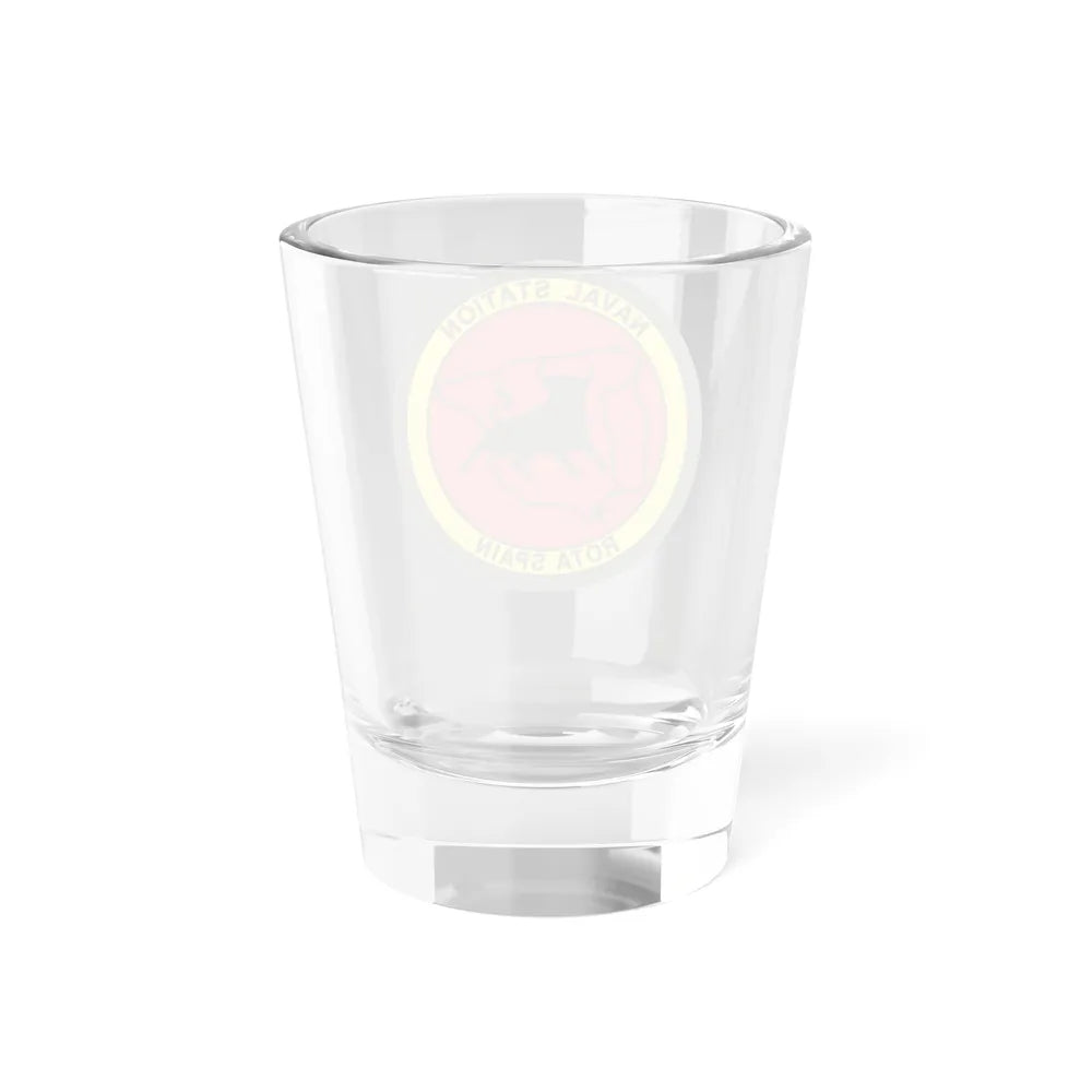 Naval Station Rota Spain (U.S. Navy) Shot Glass 1.5oz - Go Mug Yourself