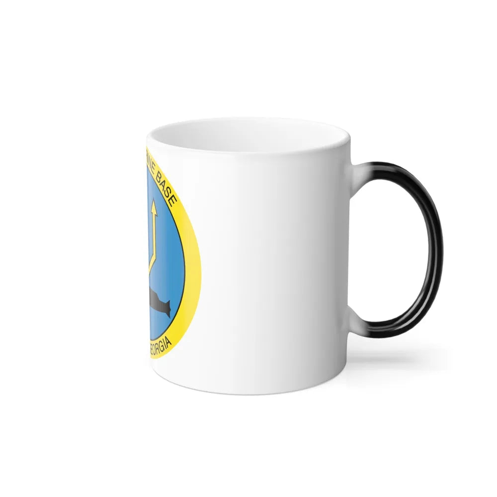 Naval Submarine Base Kings Bay Georgia (U.S. Navy) Color Changing Mug 11oz-Go Mug Yourself