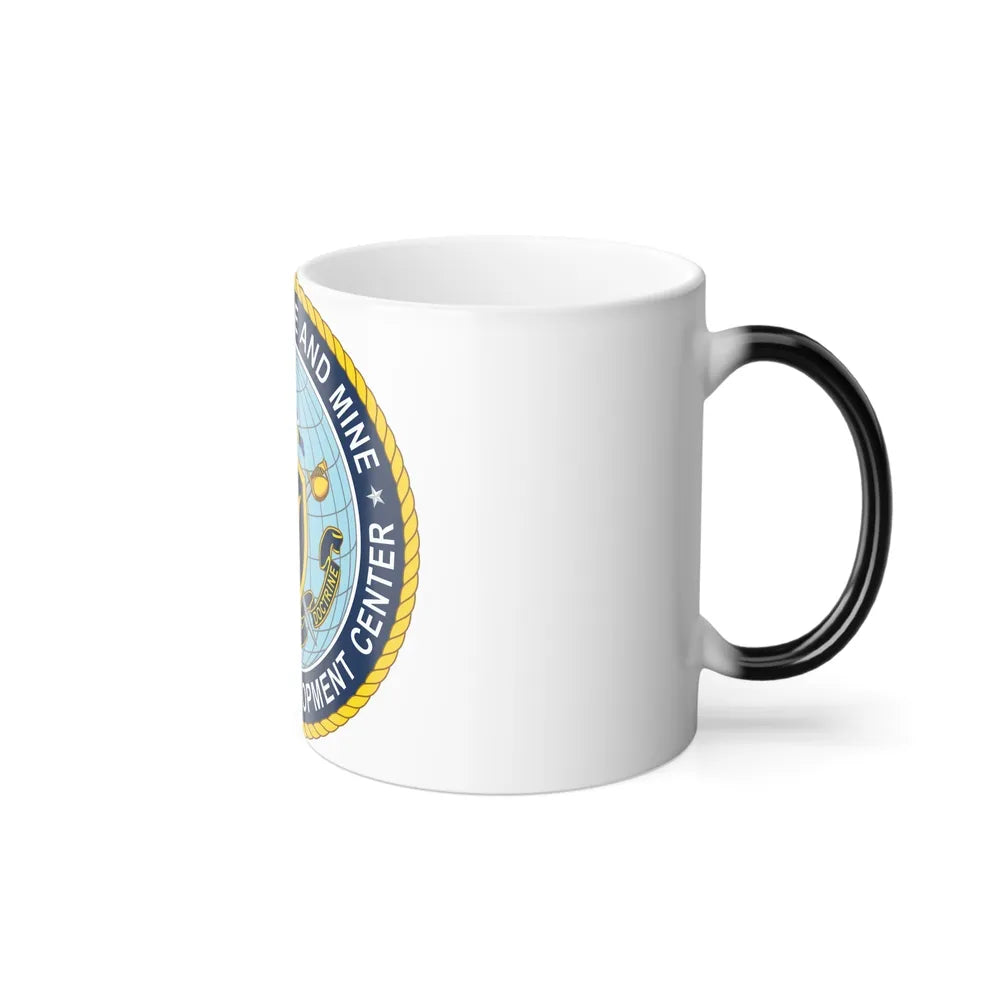 Naval Surface & Mine Warfighting Dev Center (U.S. Navy) Color Changing Mug 11oz-Go Mug Yourself