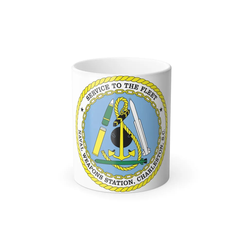 Naval Weapon Station Charleston SC (U.S. Navy) Color Changing Mug 11oz-11oz-Go Mug Yourself