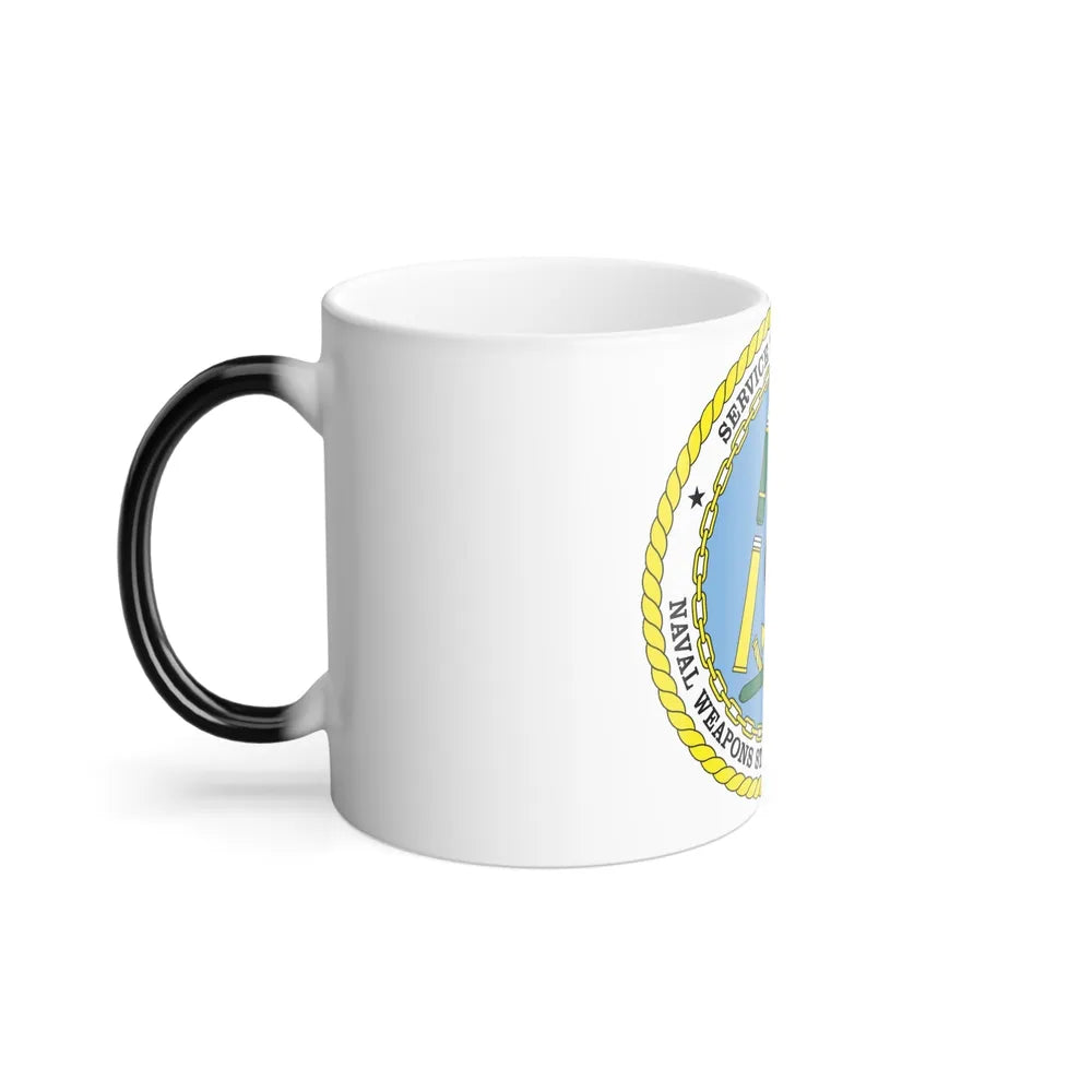 Naval Weapon Station Charleston SC (U.S. Navy) Color Changing Mug 11oz-Go Mug Yourself