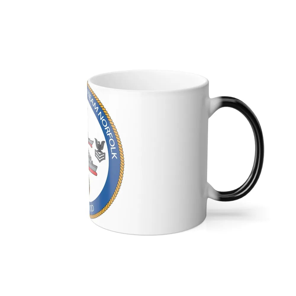 NAVSEA Fit Norfolk (U.S. Navy) Color Changing Mug 11oz-Go Mug Yourself