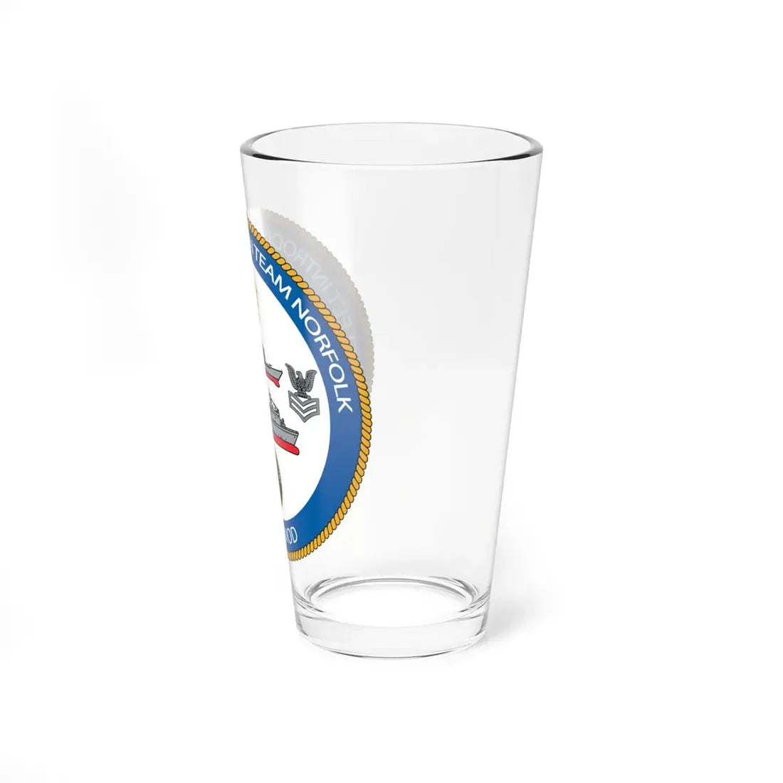 NAVSEA Fit Norfolk (U.S. Navy) Pint Glass 16oz - Go Mug Yourself