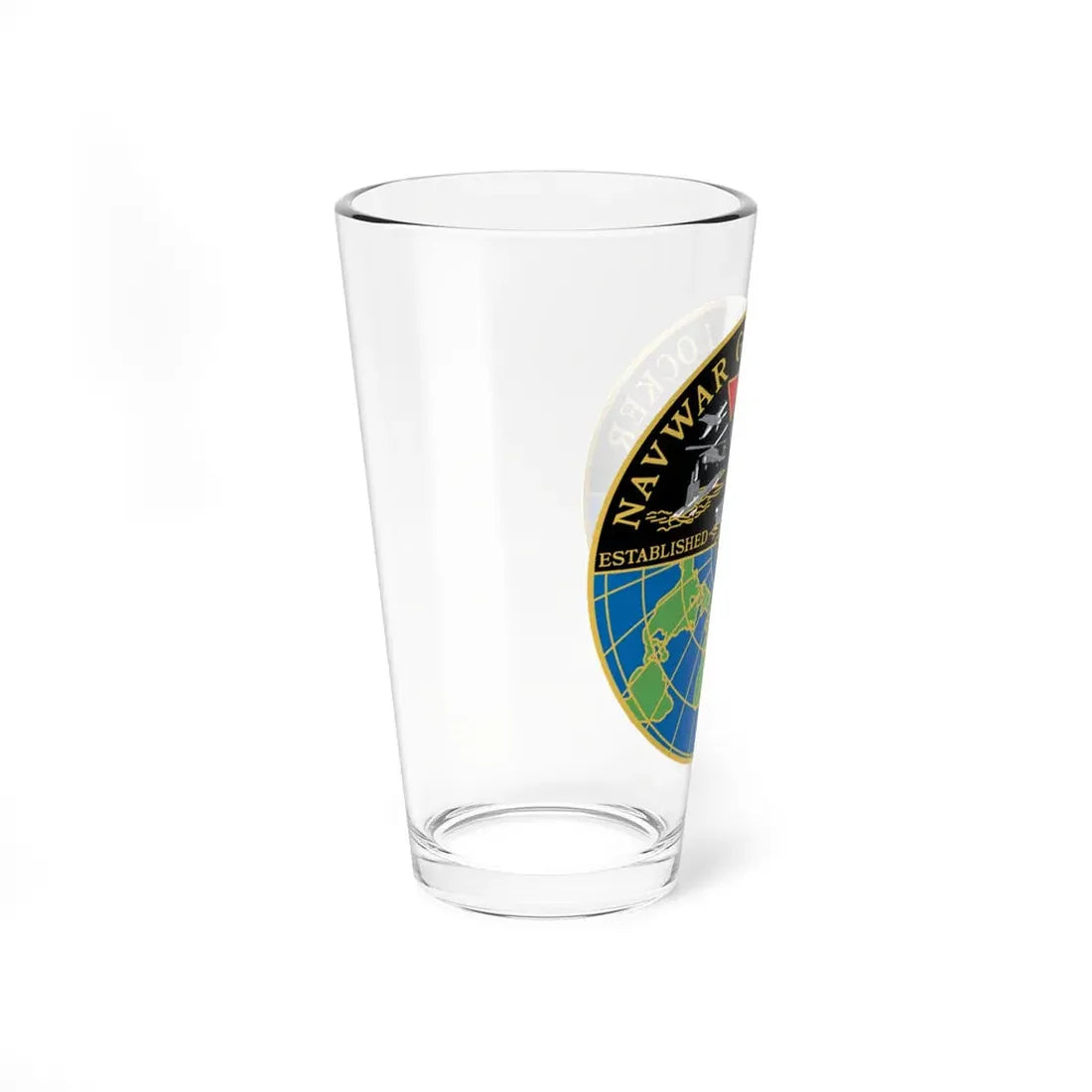 NAVWAR Goat Locker (U.S. Navy) Pint Glass 16oz - Go Mug Yourself