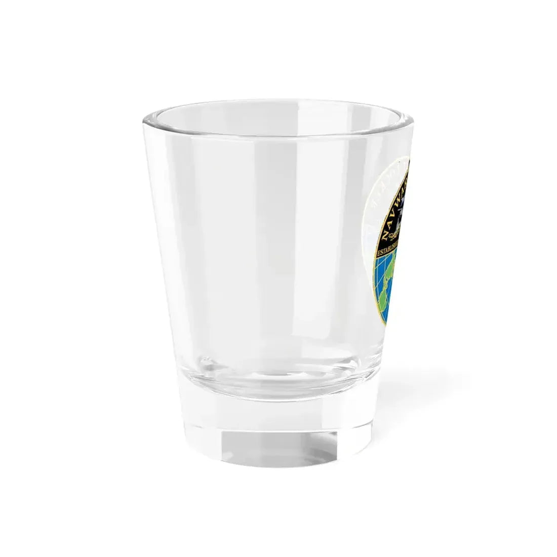 NAVWAR Goat Locker (U.S. Navy) Shot Glass 1.5oz - Go Mug Yourself