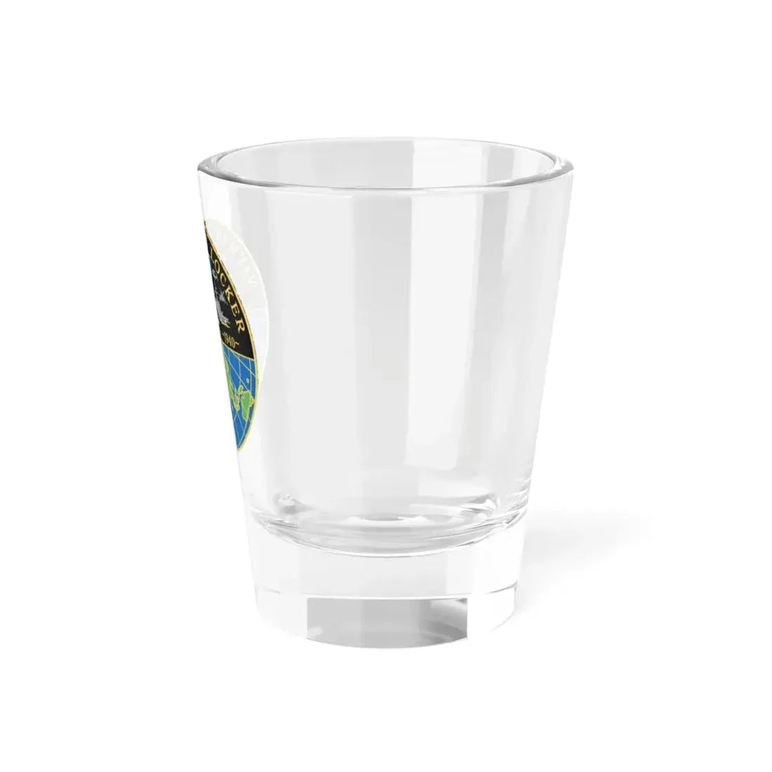 NAVWAR Goat Locker (U.S. Navy) Shot Glass 1.5oz - Go Mug Yourself