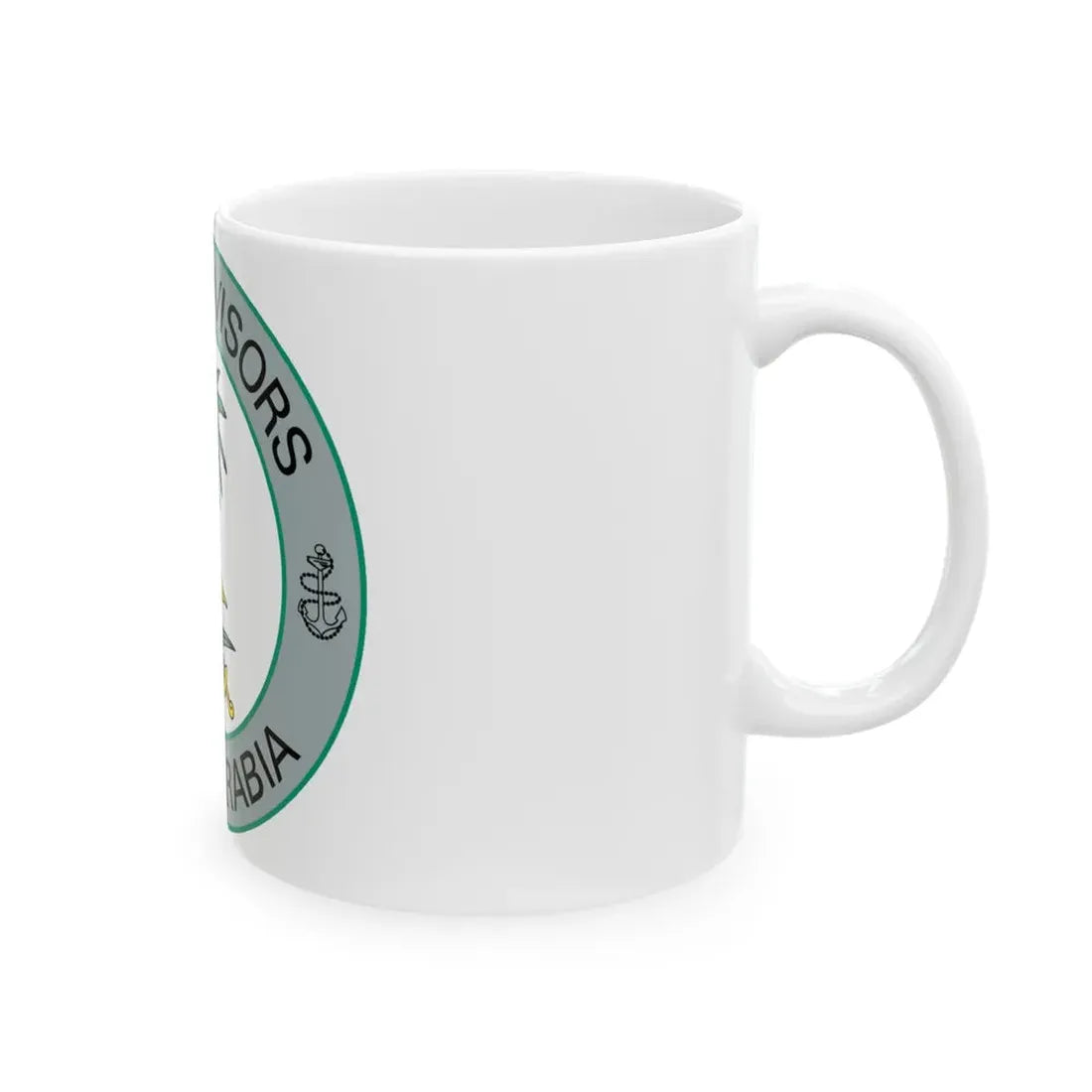 Navy Advisors Saudi Arabia (U.S. Navy) White Coffee Mug - Go Mug Yourself