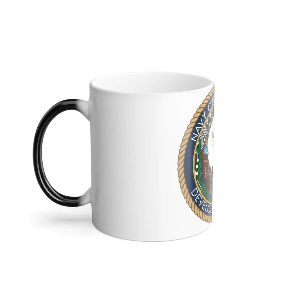 Navy Cyber Warfare Development Group (U.S. Navy) Color Changing Mug 11oz-Go Mug Yourself